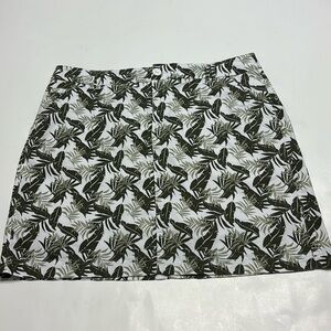 Christopher Banks women’s tropical print skort size 12